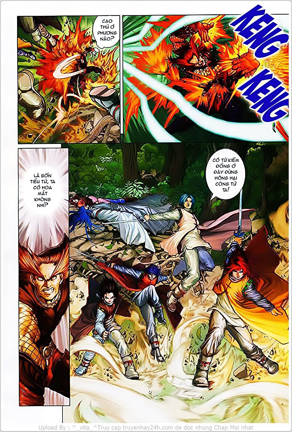 Tứ Đại Danh Bổ Chapter 96 - Trang 2