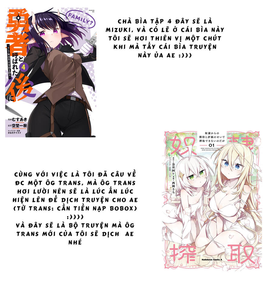 Yuusha To Yobareta Nochi Ni: Soshite Musou Otoko Wa Kazoku Wo Tsukuru Chapter 20 - Trang 2