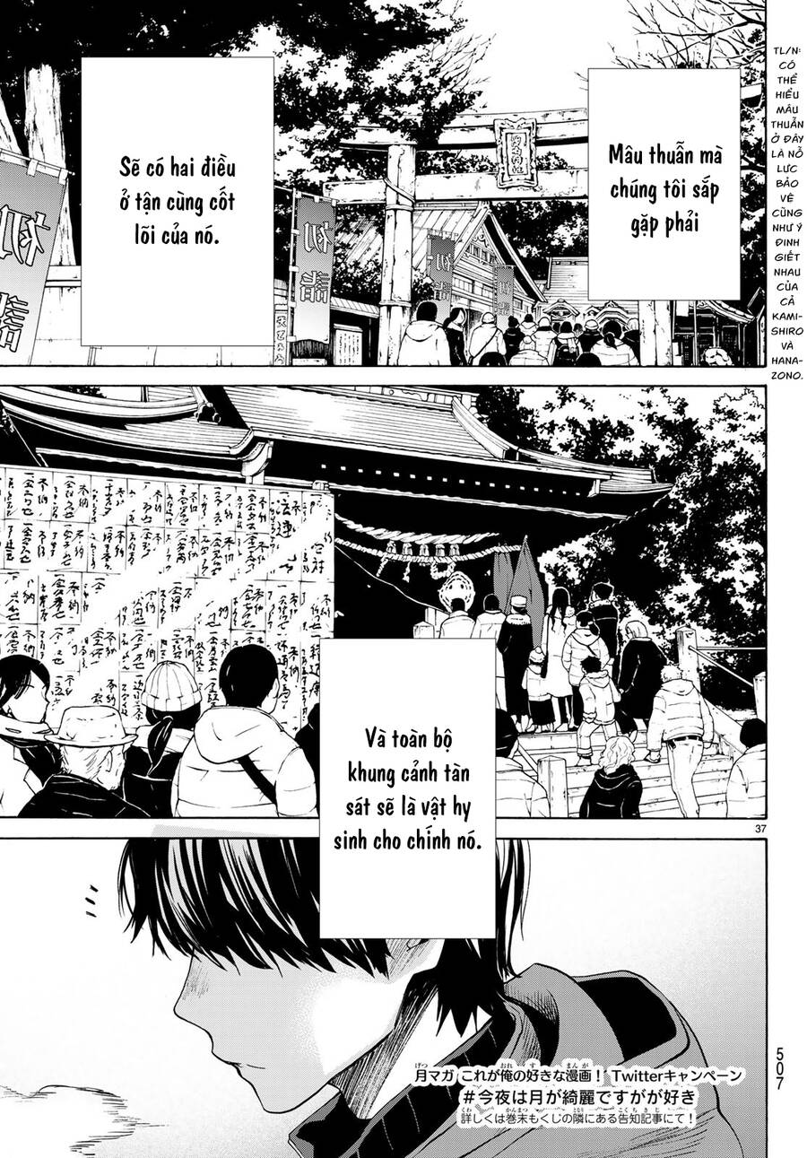 Konya Wa Tsuki Ga Kirei Desu Ga, Toriaezu Shi Ne Chapter 35 - Trang 2