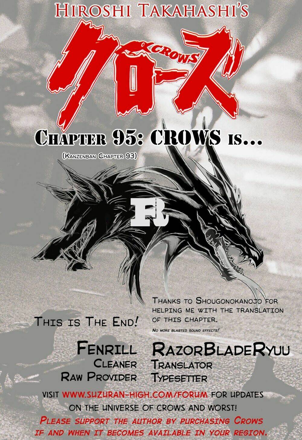 Crows Chapter 95 - Trang 2