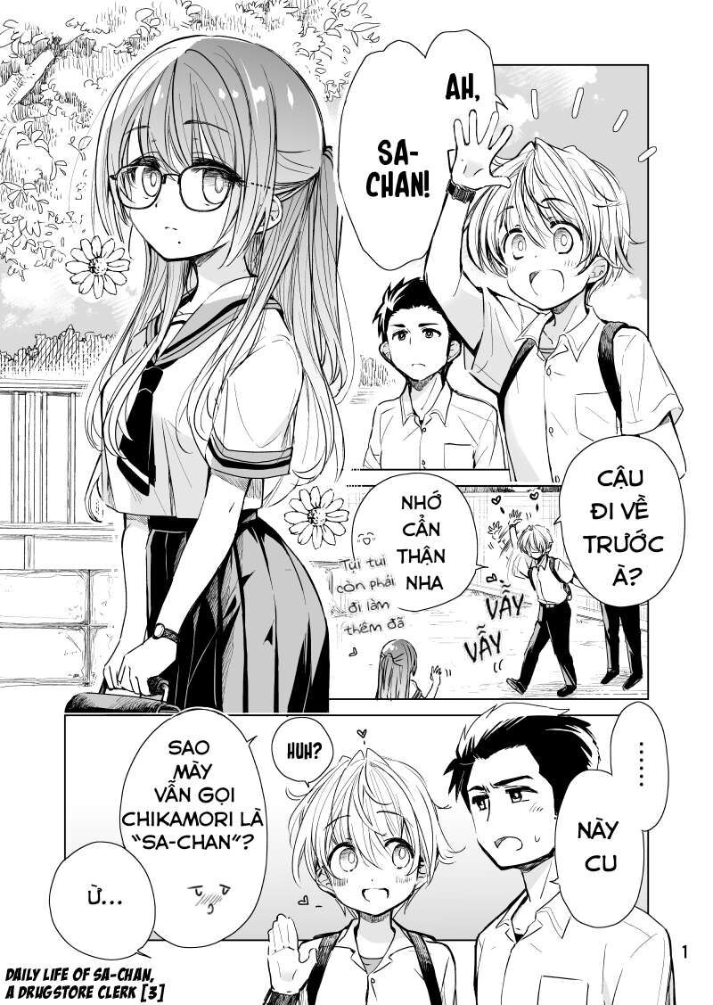 Chuyện Đời Thường Của Nhân Viên Hiệu Thuốc, Sa-Chan Chapter 3 - Trang 2