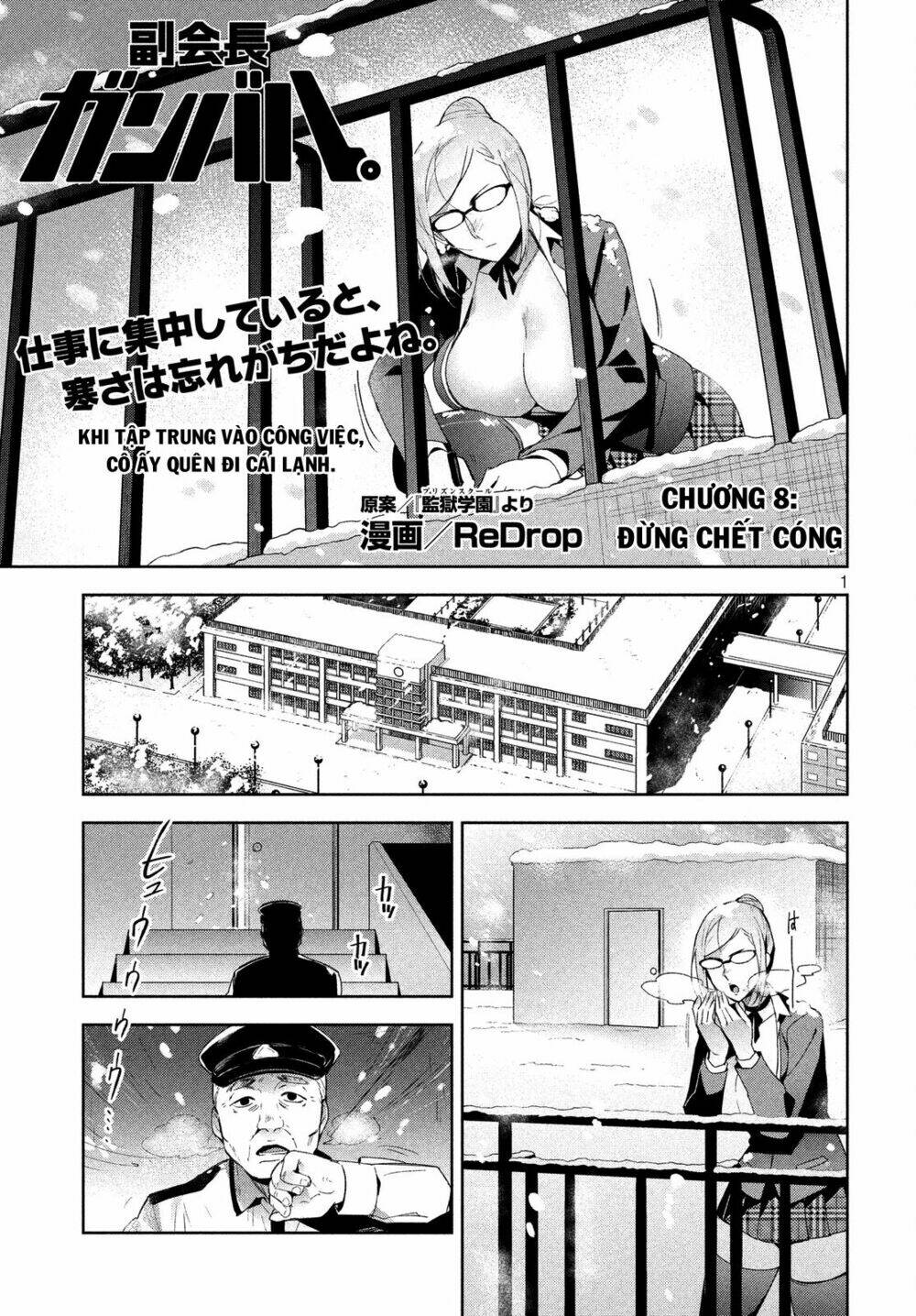 Fukukaichou Ganbaru Chapter 8 - Trang 2