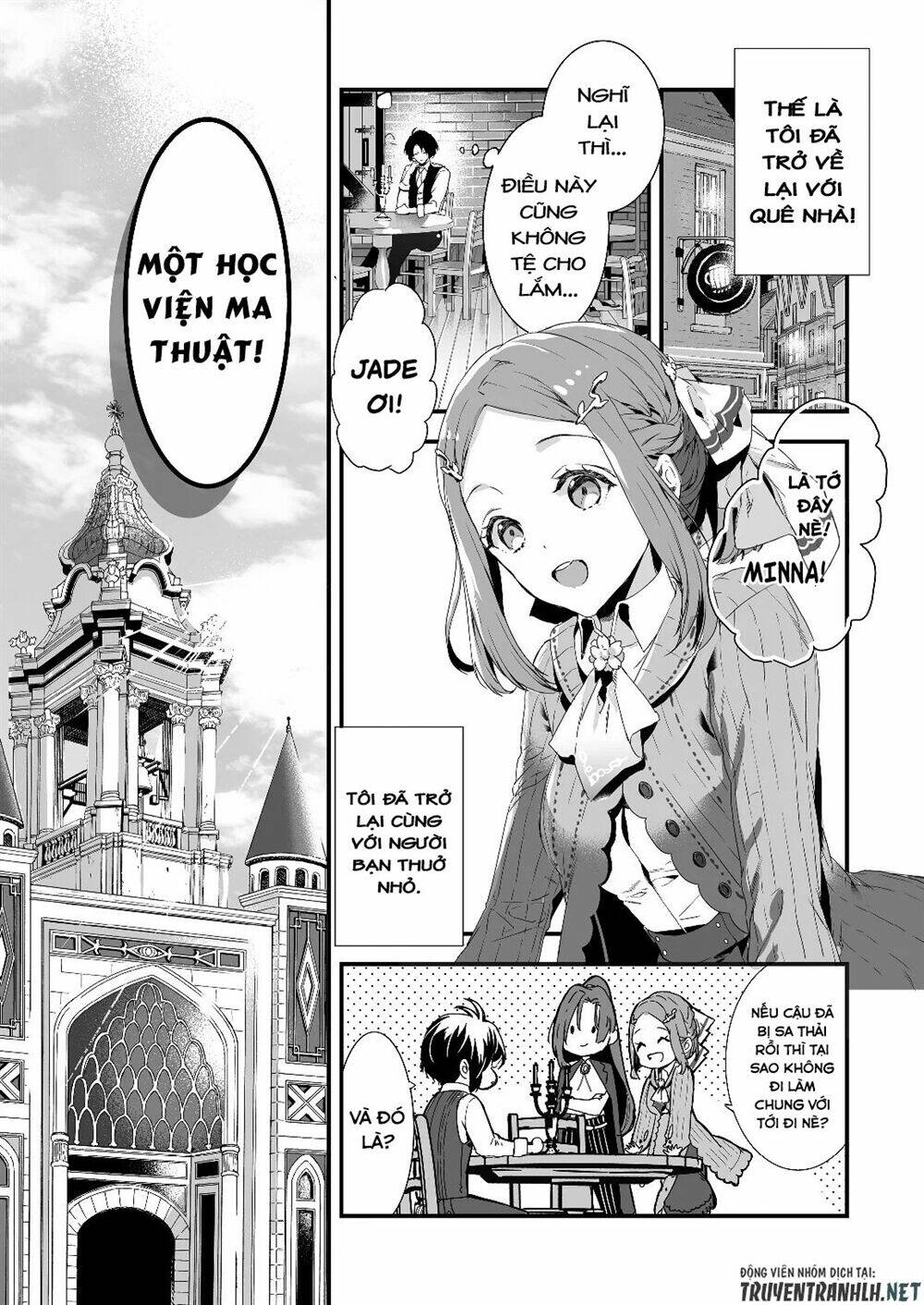 Kyuutei Mahou-Shi Kubi Ni Nattande,Inaka Ni Kaette Mahou-Ka No Sensei Ni Narimasu Chapter 0 - Trang 2