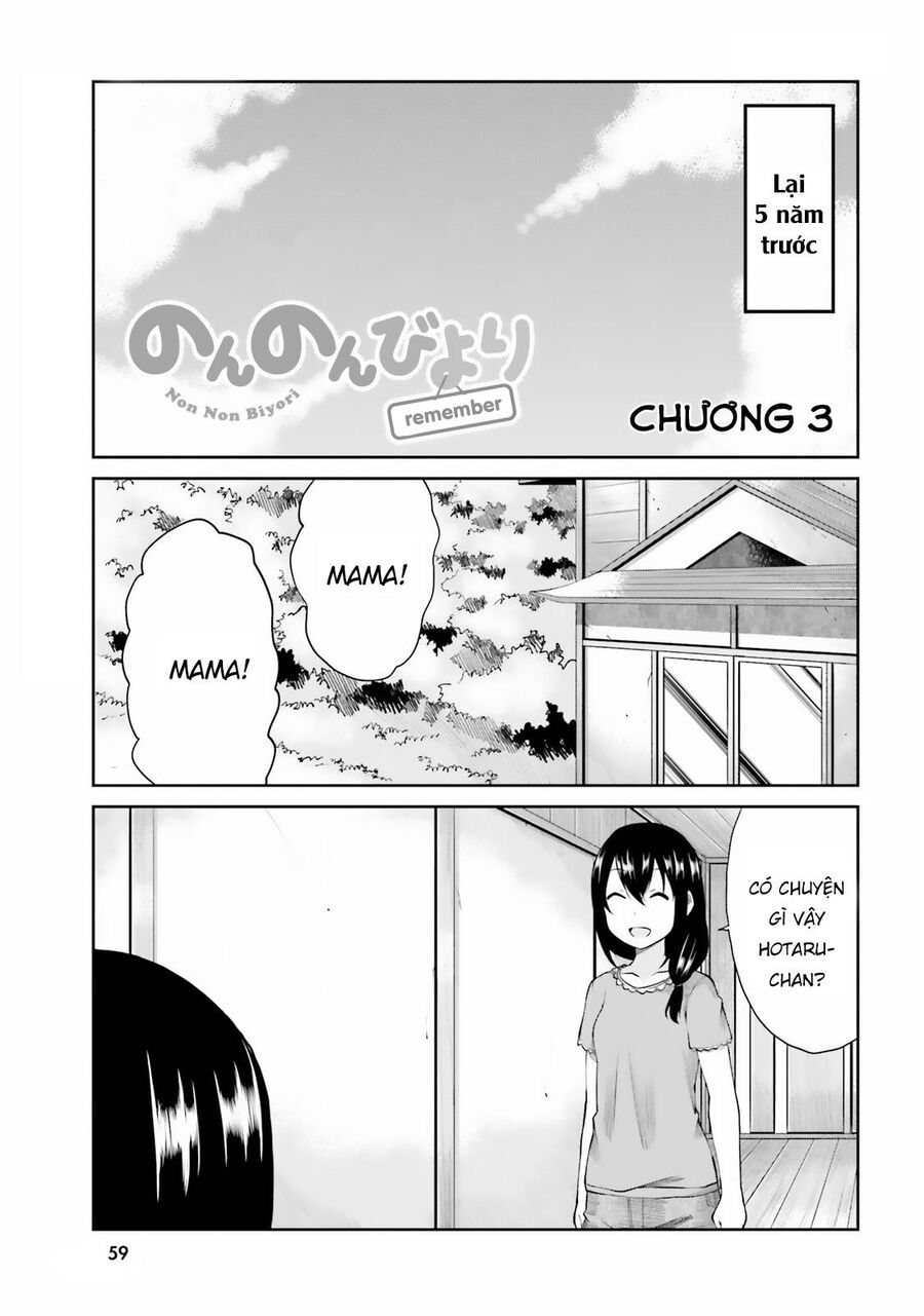 Non Non Biyori Remember Chapter 3 - Trang 2