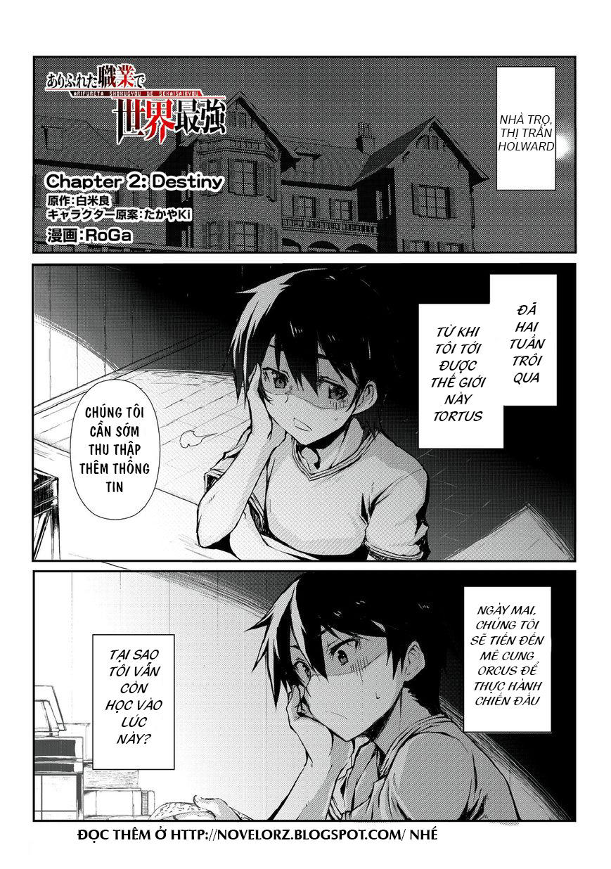 Arifureta Shokugyou De Sekai Saikyou Chapter 2 - Trang 2