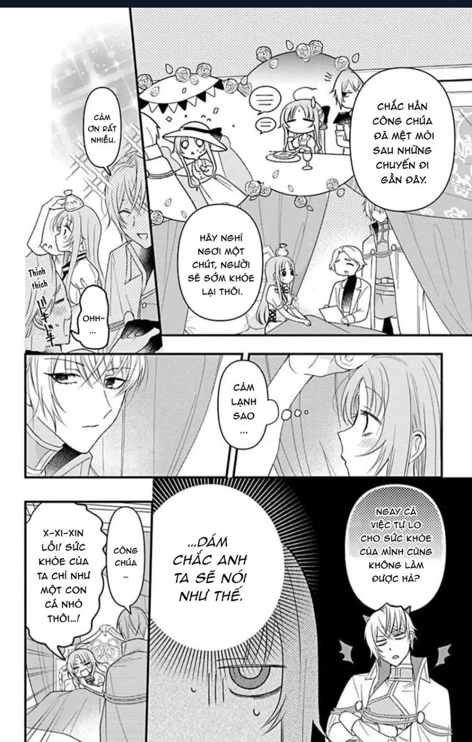 Hikikomori Hime To Dokuzetsu Kishi-Sama Chapter 4 - Trang 2