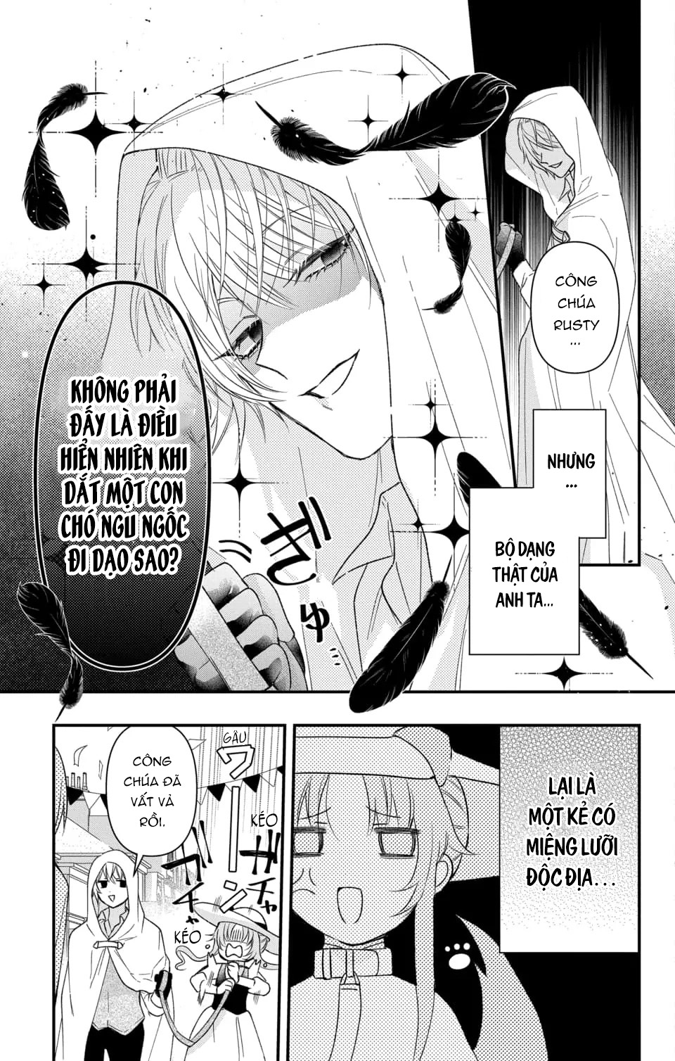 Hikikomori Hime To Dokuzetsu Kishi-Sama Chapter 3 - Trang 2