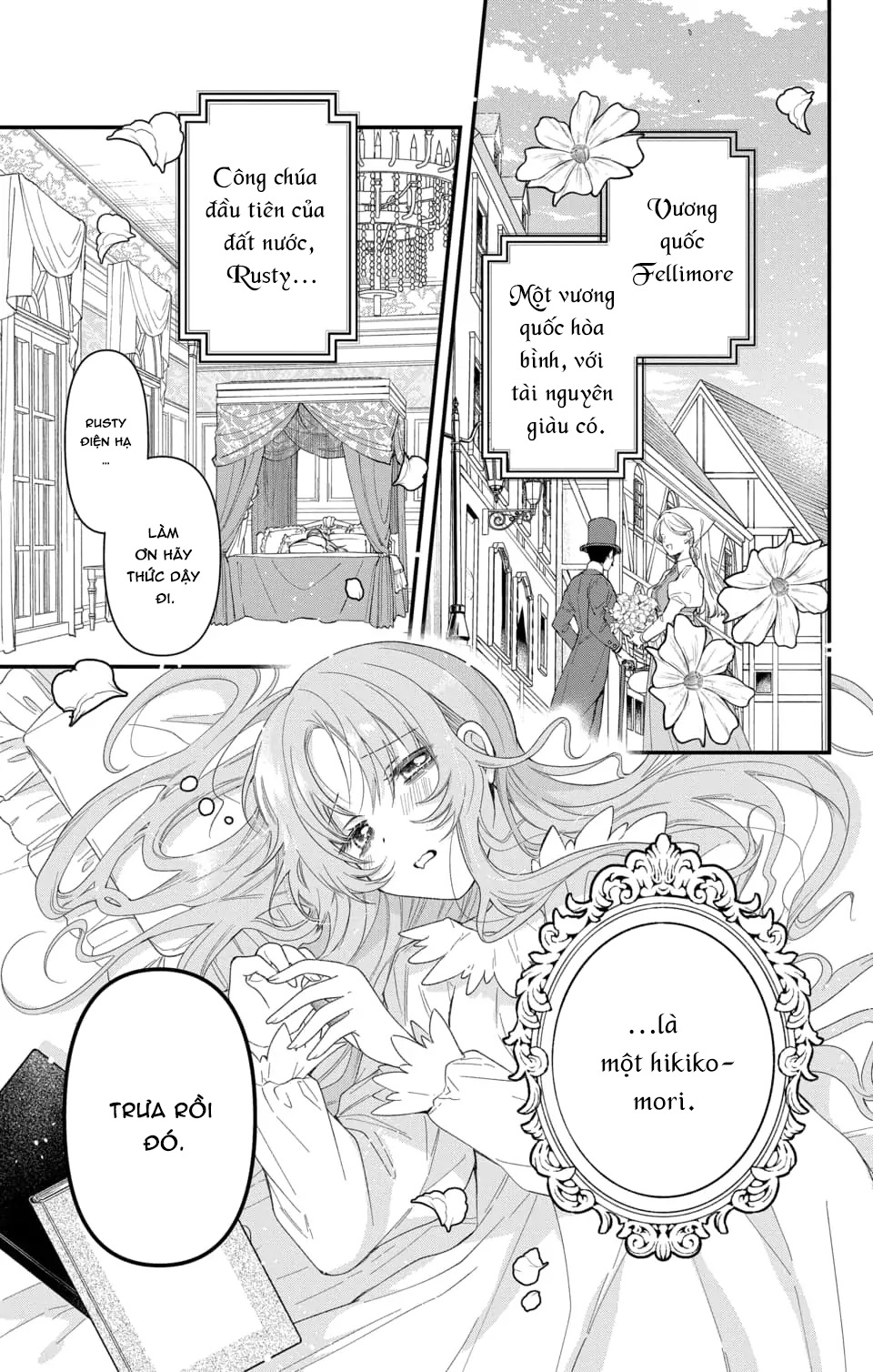 Hikikomori Hime To Dokuzetsu Kishi-Sama Chapter 2 - Trang 2