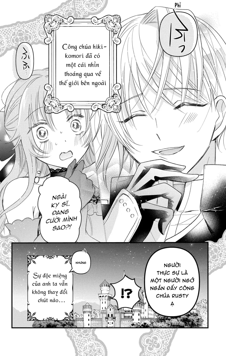 Hikikomori Hime To Dokuzetsu Kishi-Sama Chapter 1 - Trang 2