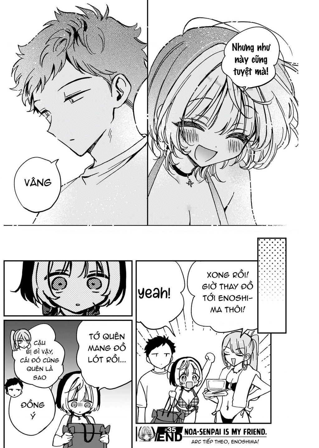 Noa-Senpai Wa Tomodachi Chapter 35 - Trang 2