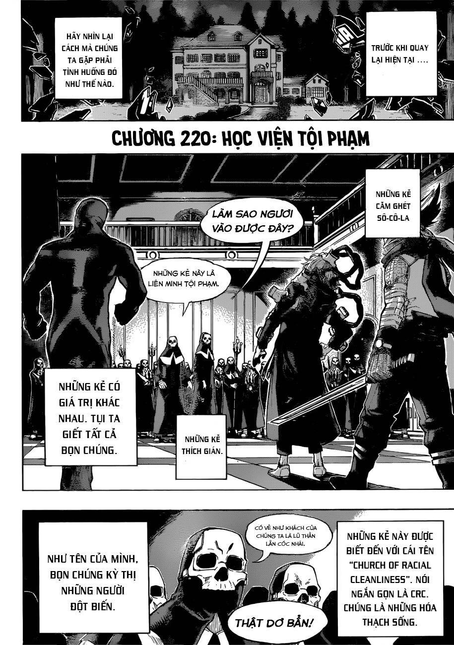 Trường Học Siêu Anh Hùng Chapter 220 - Trang 2