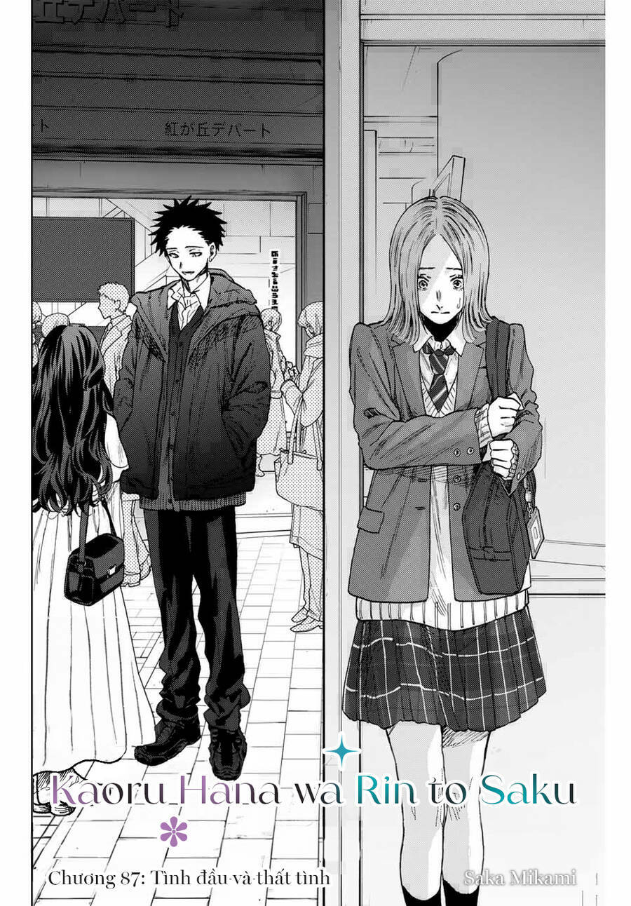 The Fragrant Flower Blooms With Dignity – Kaoru Hana Wa Rin To Saku Chapter 87 - Trang 2