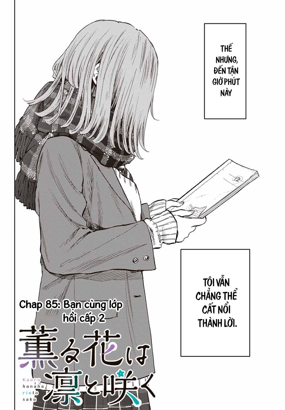 The Fragrant Flower Blooms With Dignity – Kaoru Hana Wa Rin To Saku Chapter 85 - Trang 2