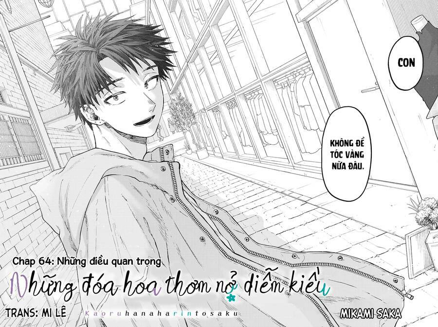 The Fragrant Flower Blooms With Dignity – Kaoru Hana Wa Rin To Saku Chapter 64 - Trang 2