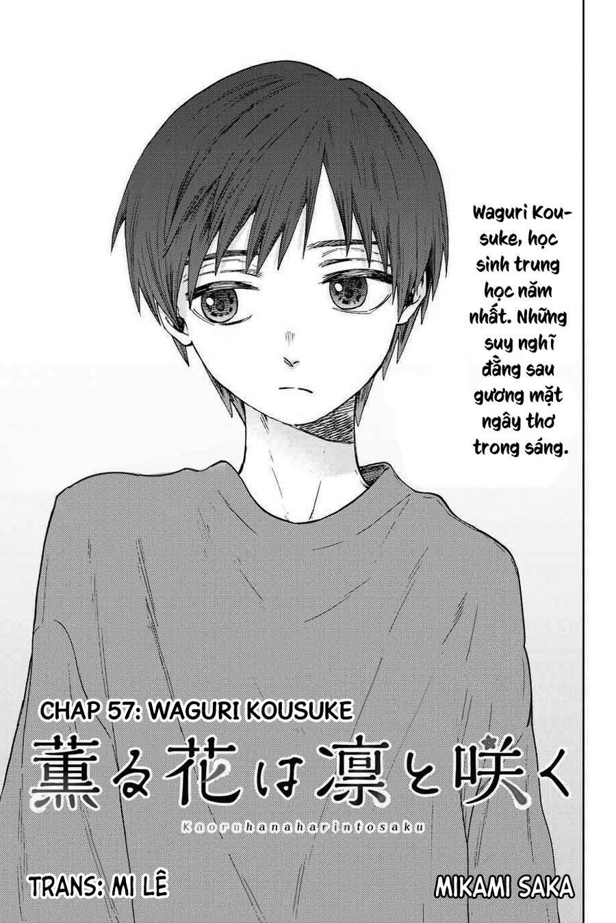 The Fragrant Flower Blooms With Dignity – Kaoru Hana Wa Rin To Saku Chapter 57 - Trang 2