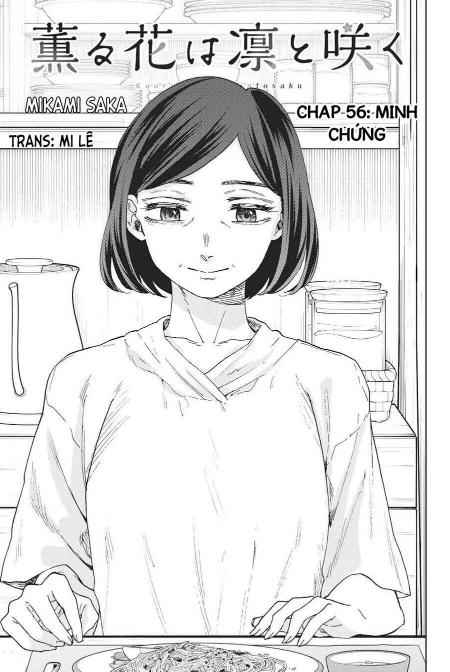 The Fragrant Flower Blooms With Dignity – Kaoru Hana Wa Rin To Saku Chapter 56 - Trang 2