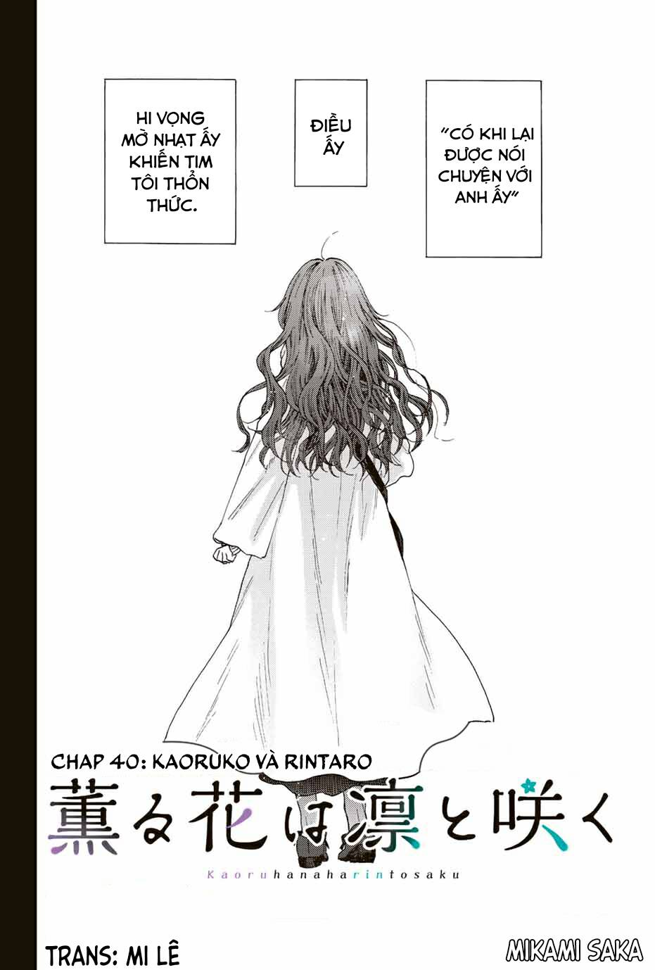 The Fragrant Flower Blooms With Dignity – Kaoru Hana Wa Rin To Saku Chapter 40 - Trang 2