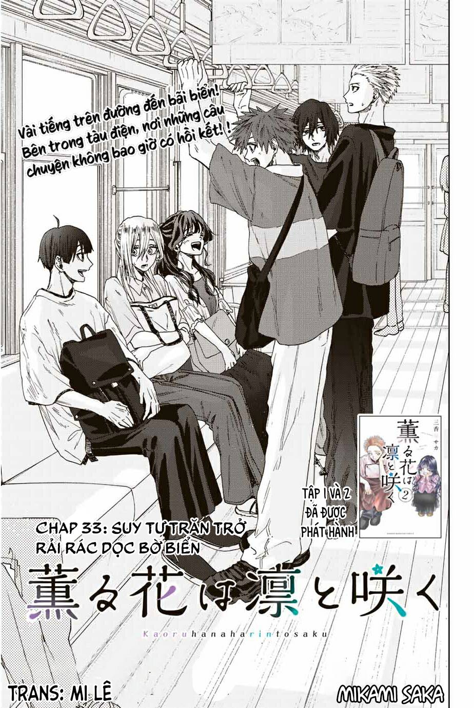 The Fragrant Flower Blooms With Dignity – Kaoru Hana Wa Rin To Saku Chapter 33 - Trang 2