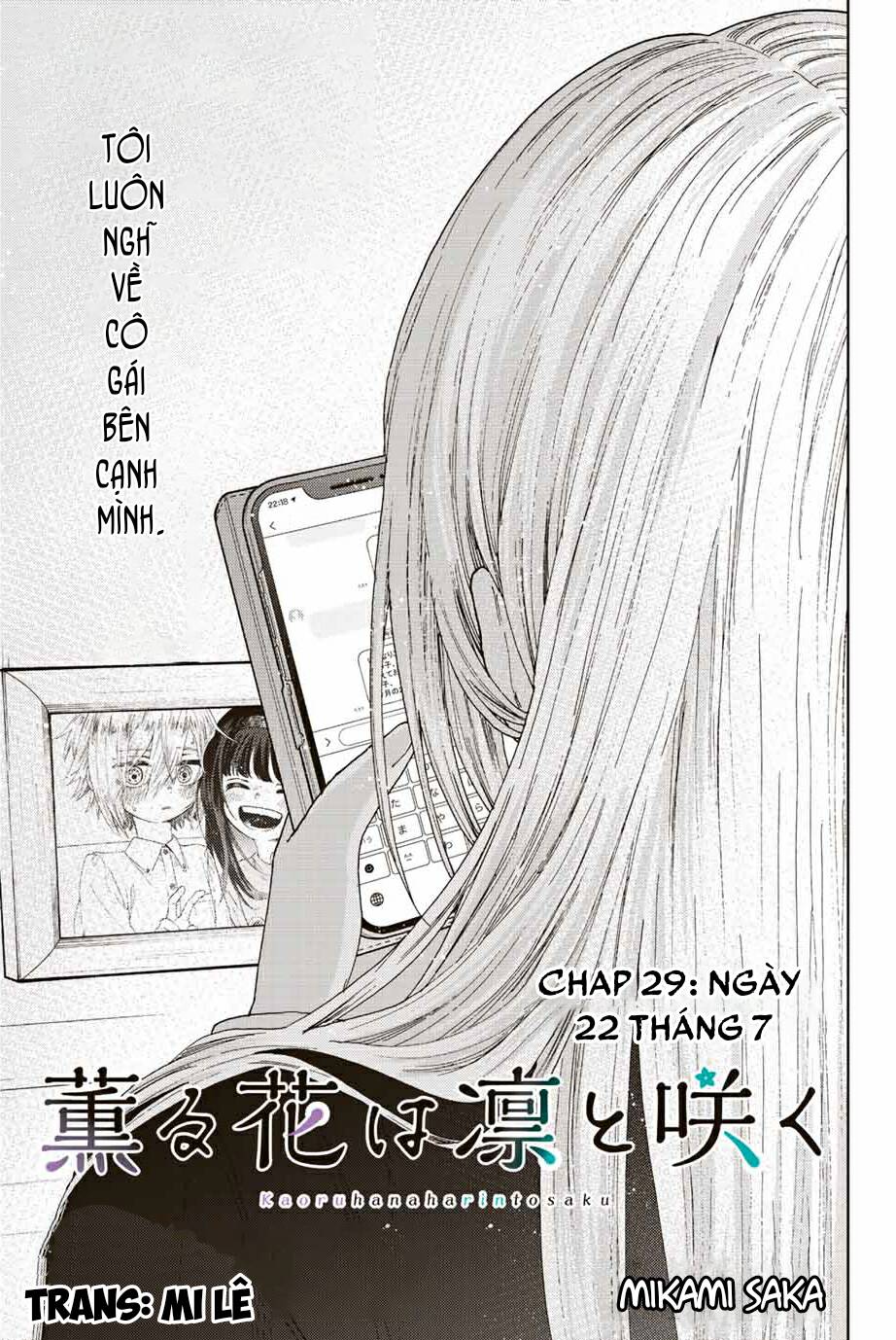 The Fragrant Flower Blooms With Dignity – Kaoru Hana Wa Rin To Saku Chapter 29 - Trang 2