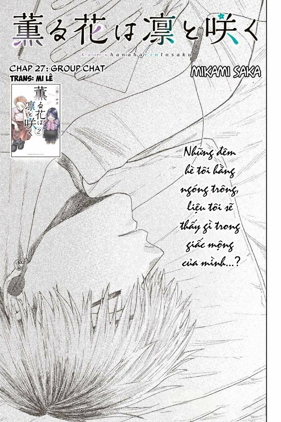 The Fragrant Flower Blooms With Dignity – Kaoru Hana Wa Rin To Saku Chapter 27 - Trang 2