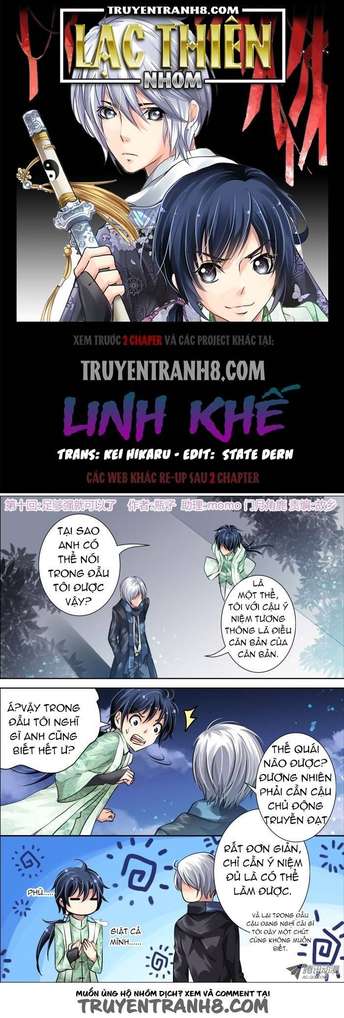 Linh Khiết Chapter 10 - Trang 2