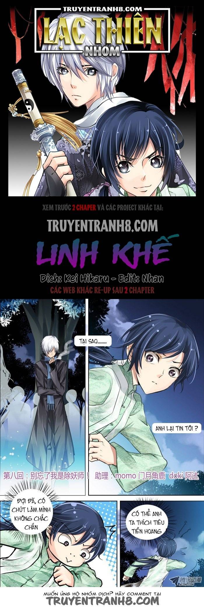 Linh Khiết Chapter 8 - Trang 2