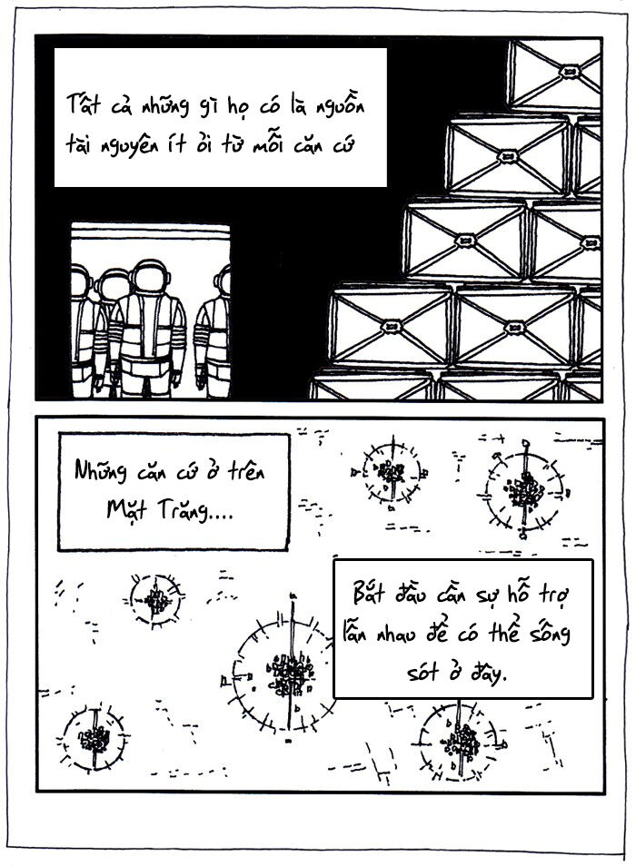 Mắc Kẹt Trên Mặt Trăng Chapter 9 - Trang 2