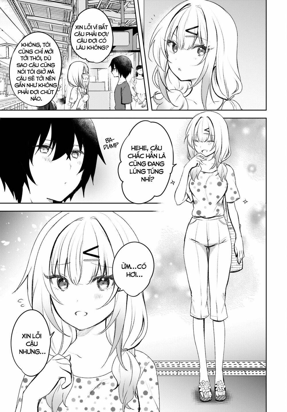 Ushiro No Seki No Gyaru Ni Sukarete Shimatta Chapter 4 - Trang 2