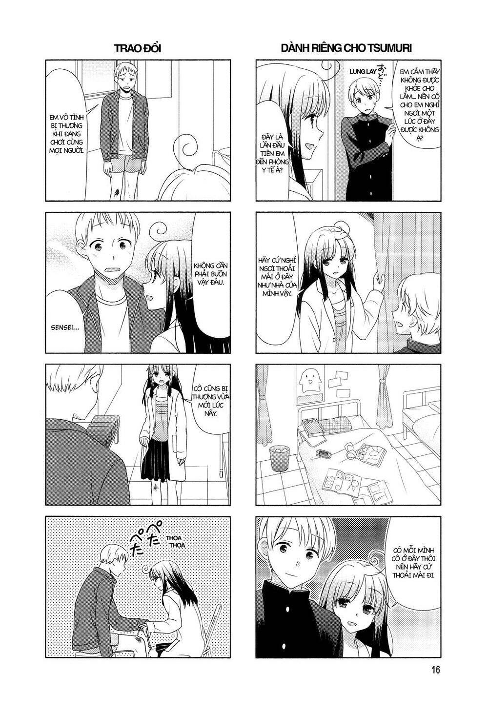 Hokenshitsu No Tsumuri-San Chapter 3 - Trang 2