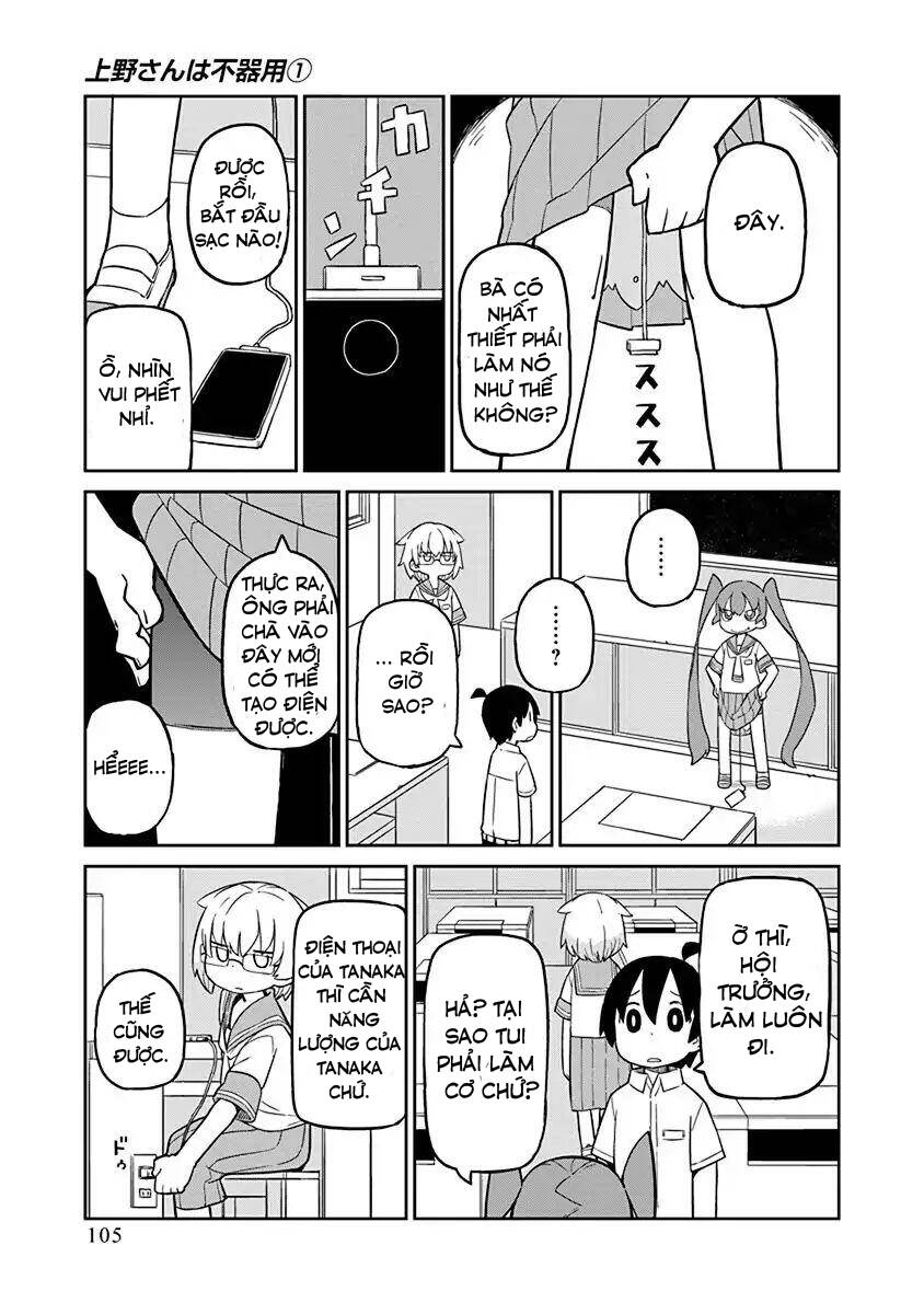 Ueno-San Wa Bukiyou Chapter 8 - Trang 2