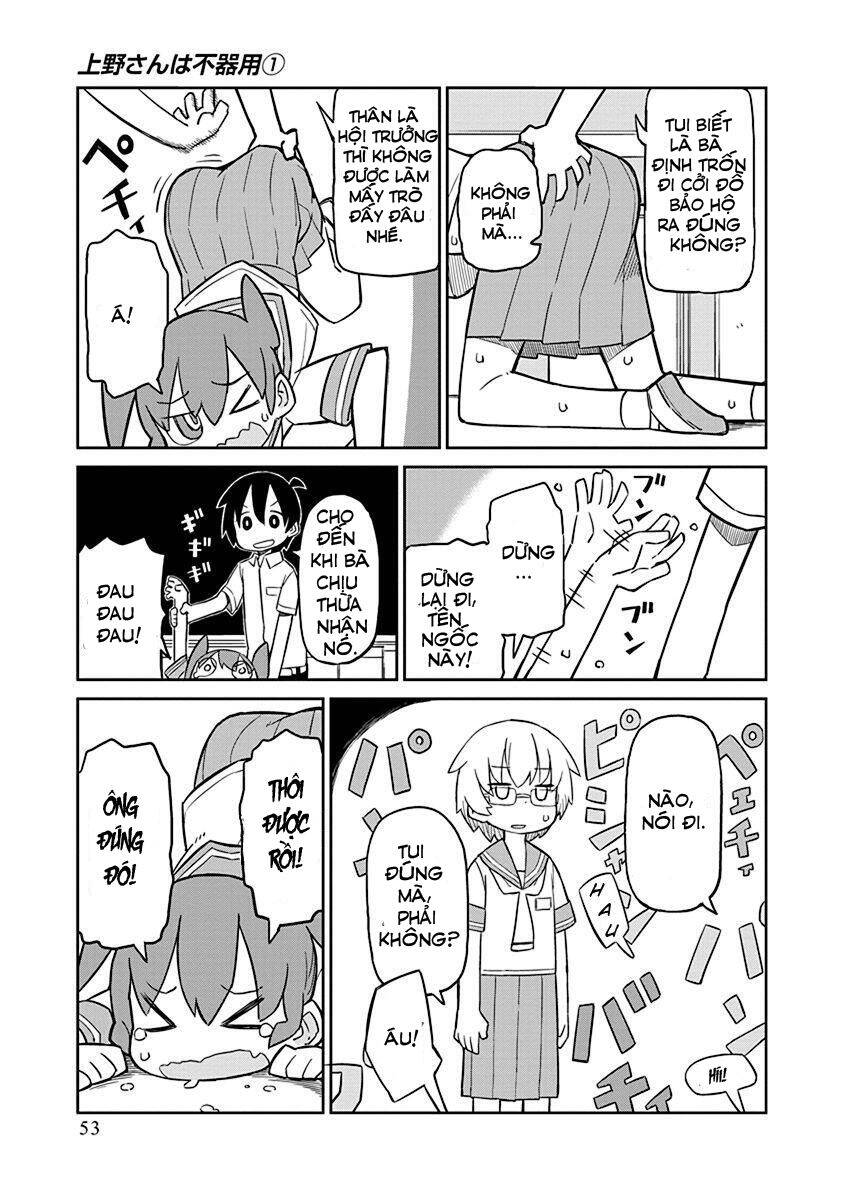 Ueno-San Wa Bukiyou Chapter 4 - Trang 2