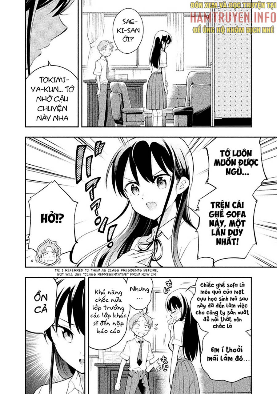 Saeki-San Wa Nemutteru! Chapter 27 - Trang 2