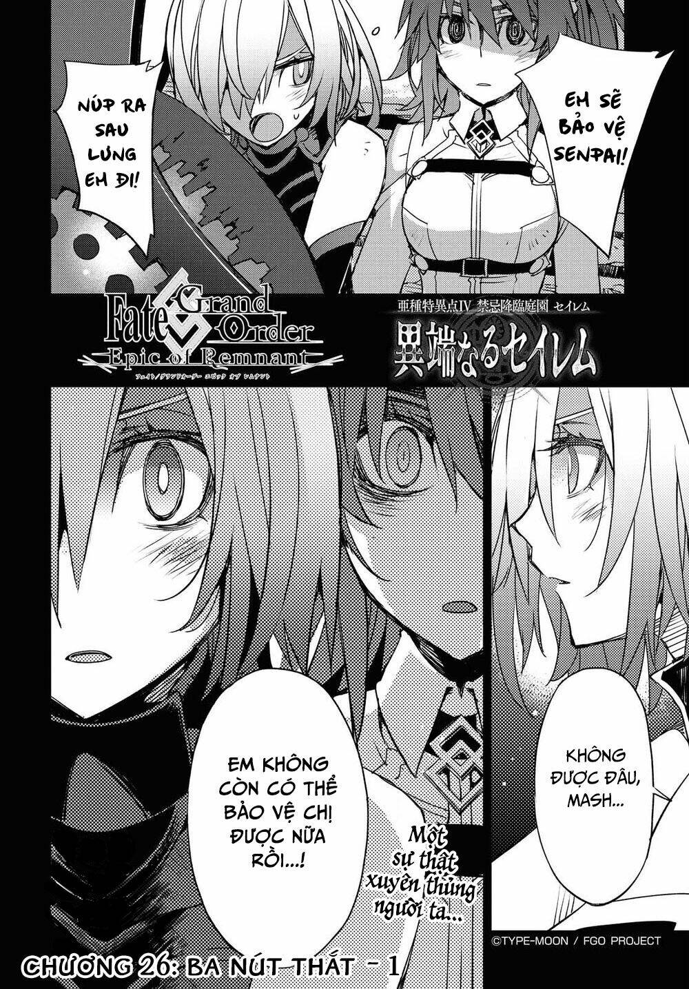 Fate/Grand Order: Epic Of Remnant – Salem Chapter 26 - Trang 2