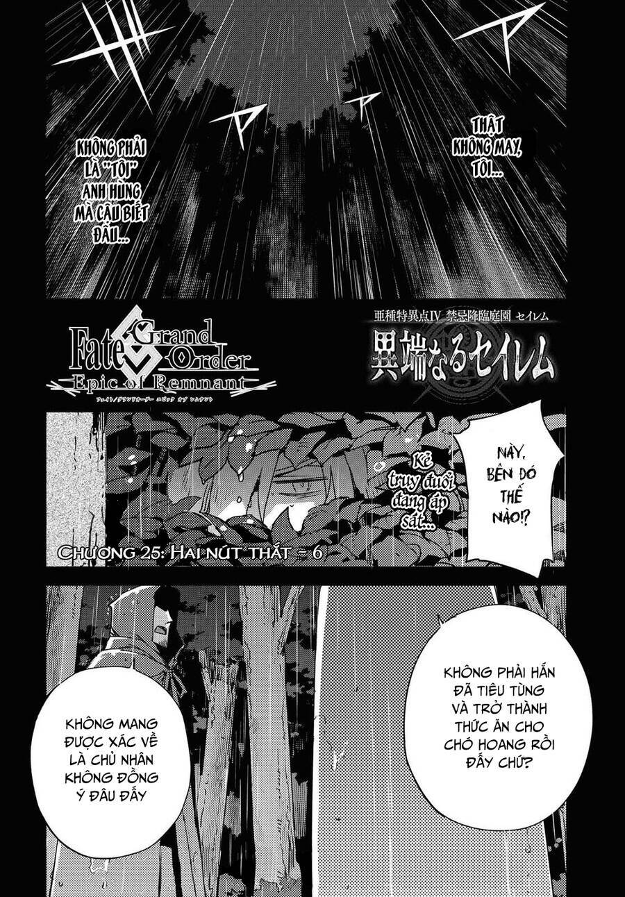 Fate/Grand Order: Epic Of Remnant – Salem Chapter 25 - Trang 2