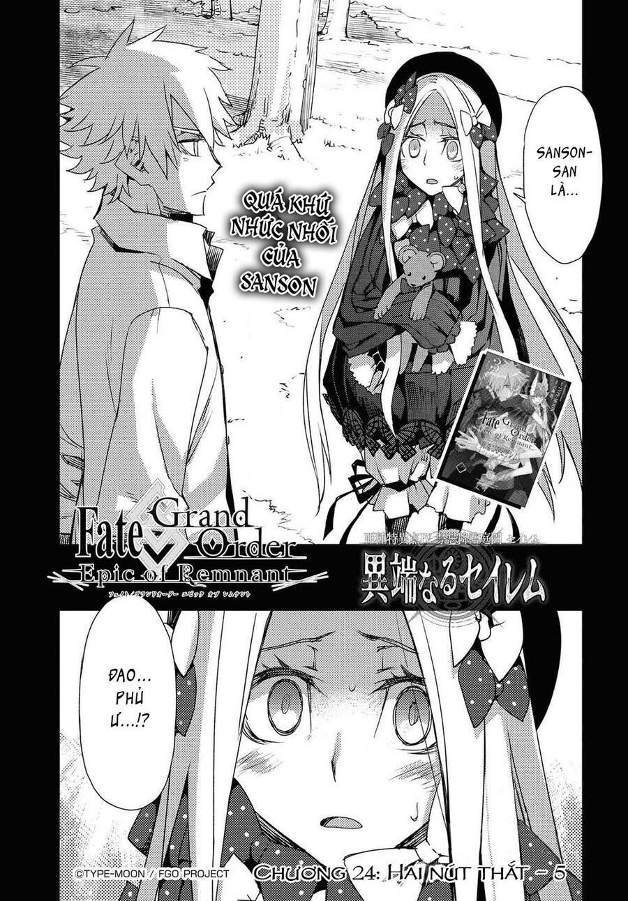 Fate/Grand Order: Epic Of Remnant – Salem Chapter 24 - Trang 2