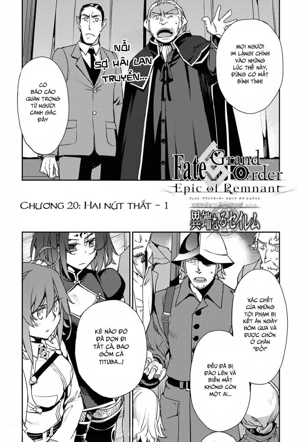 Fate/Grand Order: Epic Of Remnant – Salem Chapter 20 - Trang 2