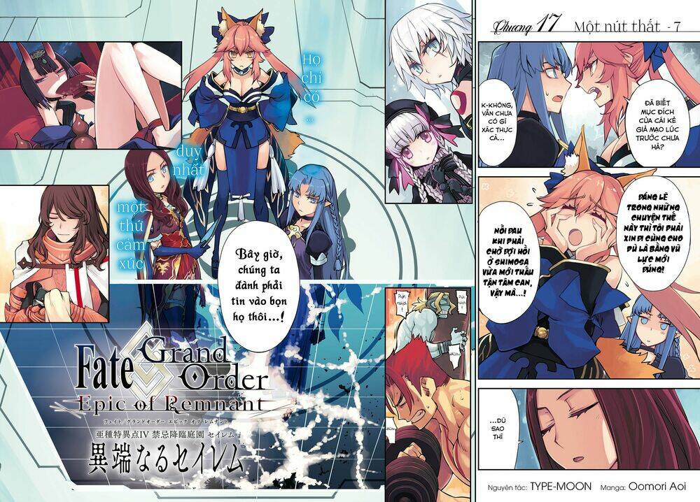 Fate/Grand Order: Epic Of Remnant – Salem Chapter 17 - Trang 2