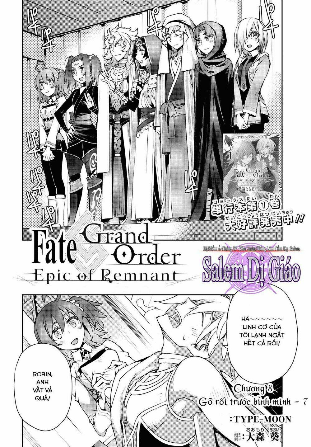 Fate/Grand Order: Epic Of Remnant – Salem Chapter 8 - Trang 2