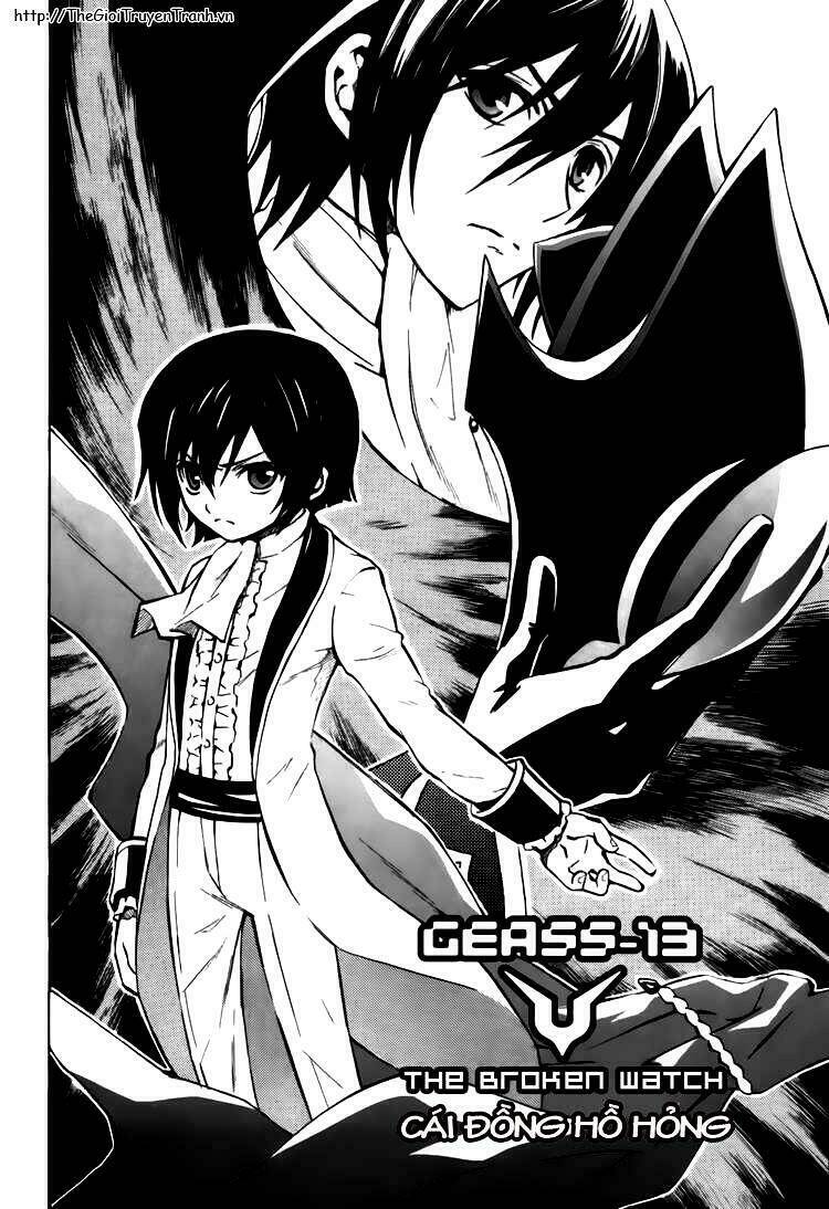 Code Geass Lelouch Of The Rebellion Chapter 13 - Trang 2