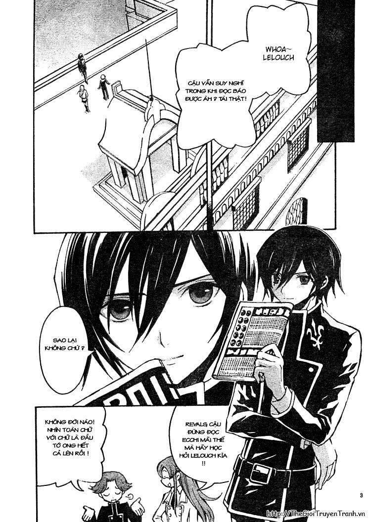 Code Geass Lelouch Of The Rebellion Chapter 3 - Trang 2