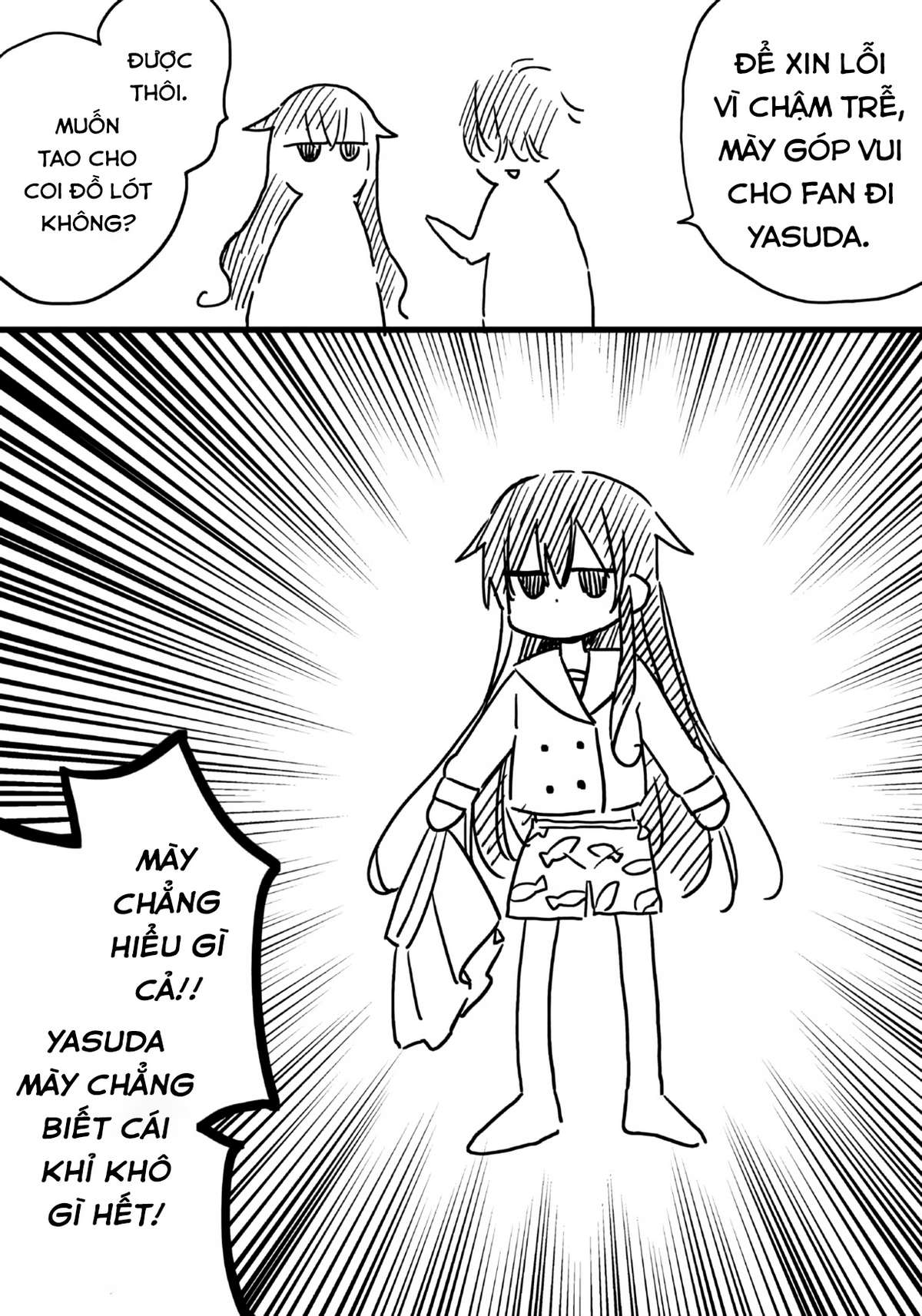 Mendokusagari Danshi Koukousei Ga Asa Okitara Onnanoko Ni Natteita Hanashi Chapter 9 - Trang 2