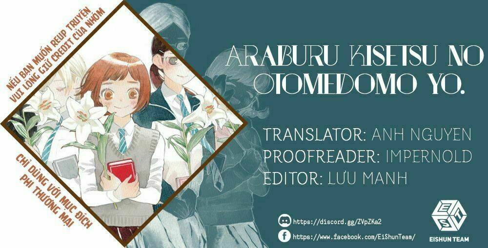 Araburu Kisetsu No Otomedomo Yo. Chapter 6 - Trang 2