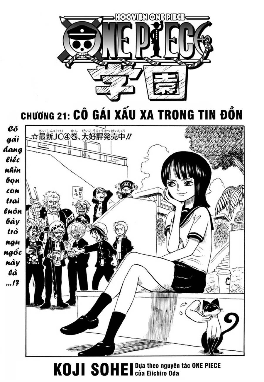 Học Viện One Piece Chapter 21 - Trang 2