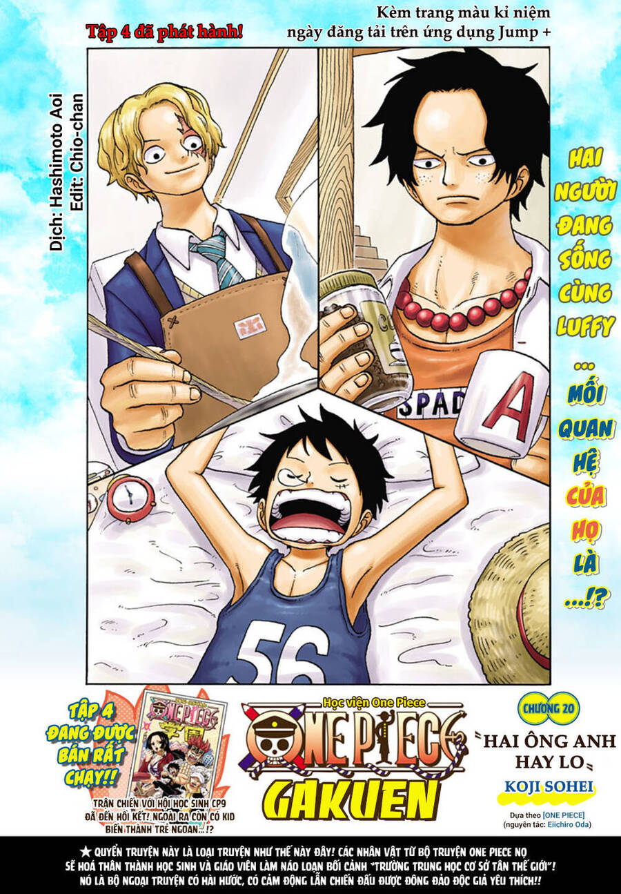 Học Viện One Piece Chapter 20 - Trang 2