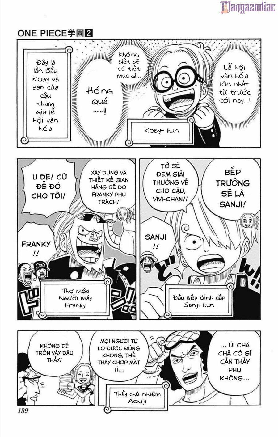 Học Viện One Piece Chapter 9 - Trang 2