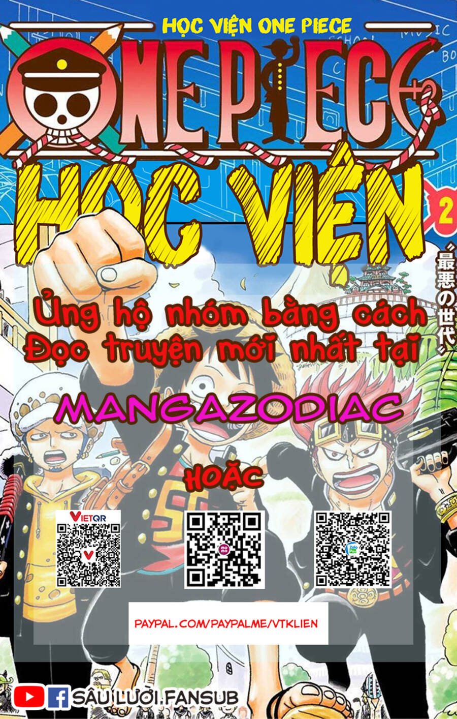 Học Viện One Piece Chapter 7.5 - Trang 2