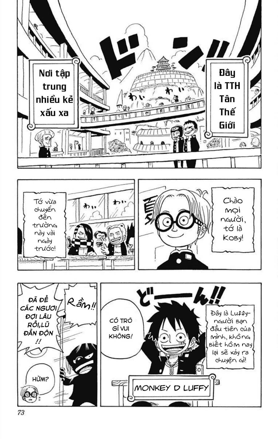 Học Viện One Piece Chapter 7 - Trang 2