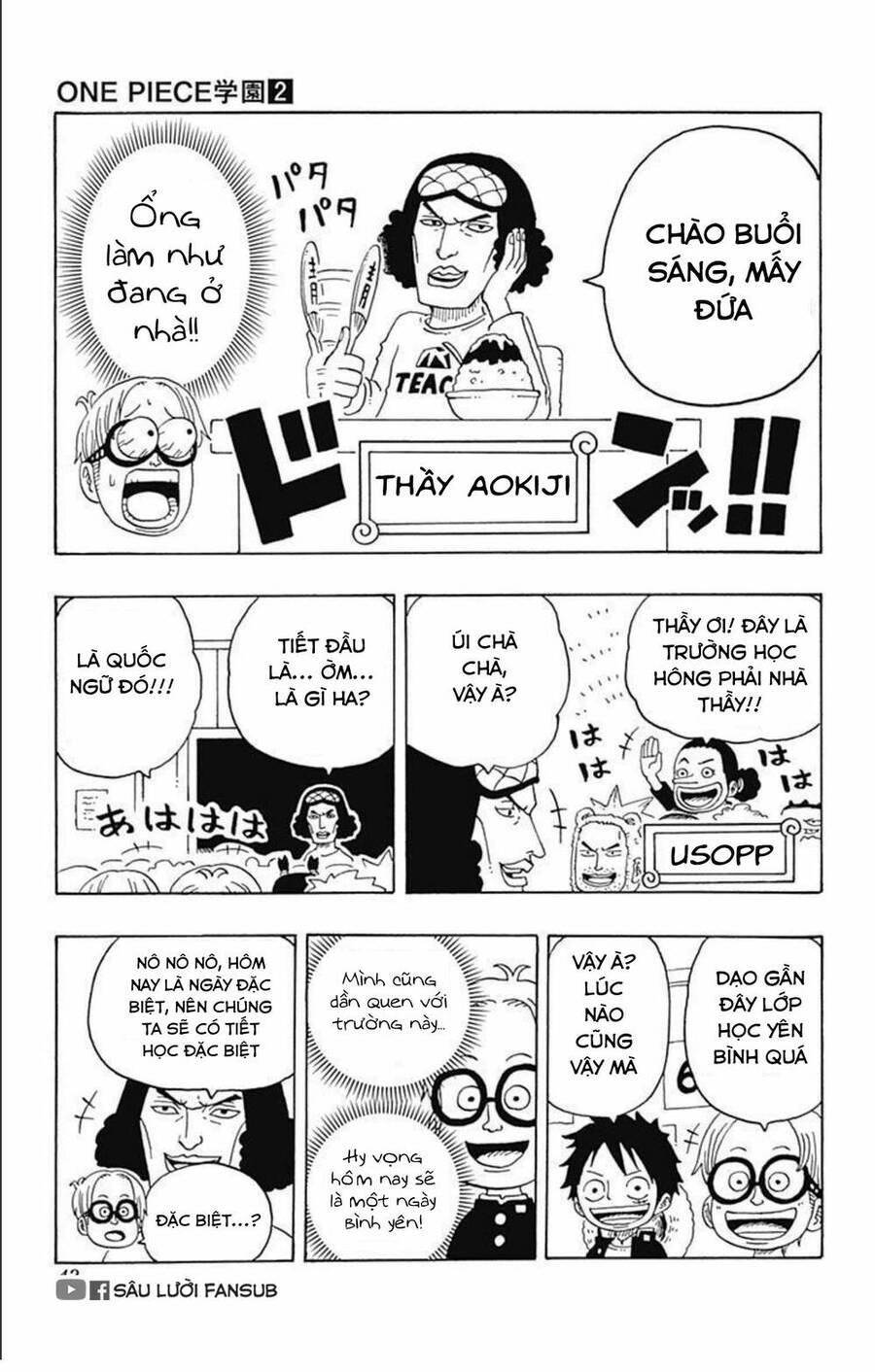 Học Viện One Piece Chapter 6 - Trang 2