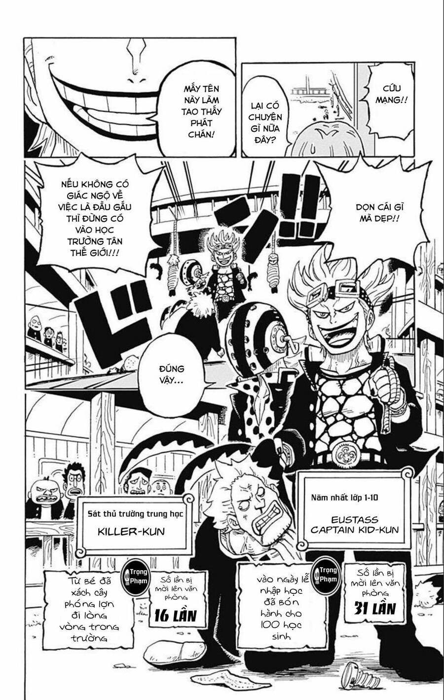 Học Viện One Piece Chapter 5 - Trang 2