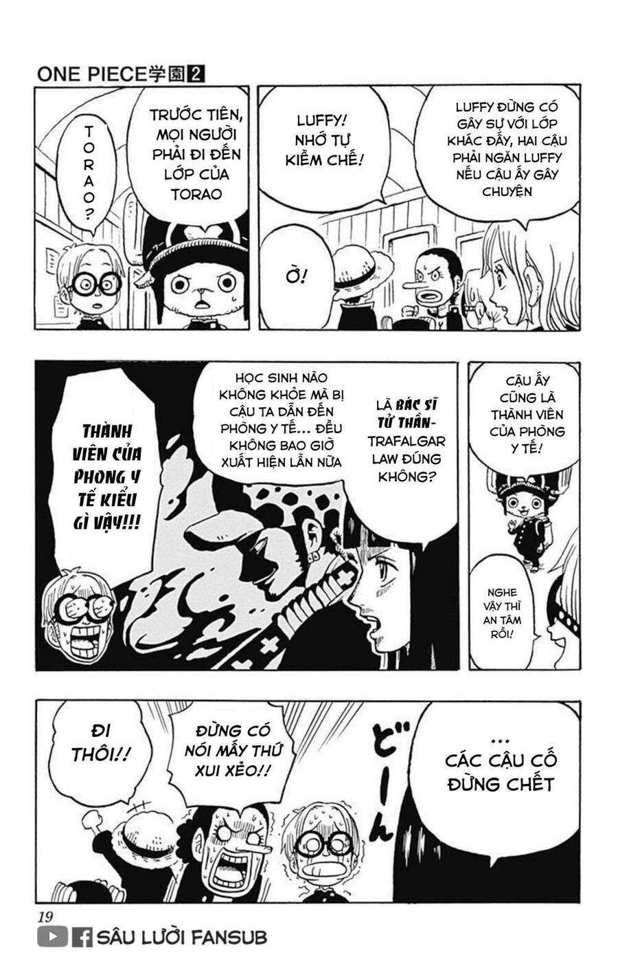 Học Viện One Piece Chapter 5 - Trang 2